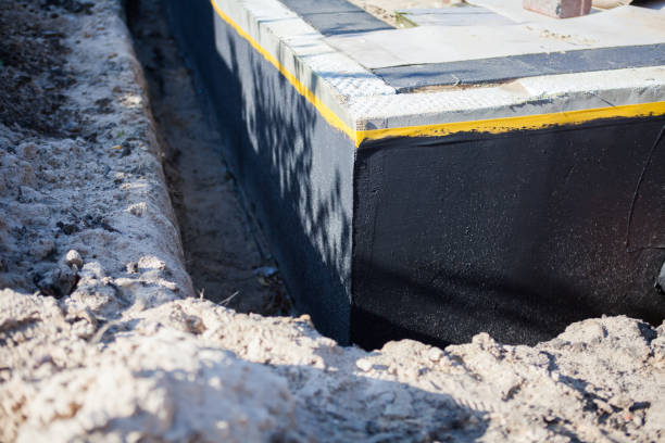 Professional Exterior Waterproofing technician working in Perth Amboy, NJ